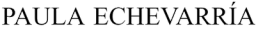 Paula Echevarría logo