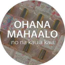 Ohana Mahaalo / オハナ・マハロ logo