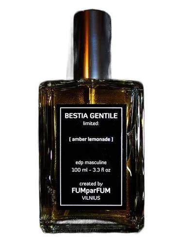 BESTIA GENTILE: amber lemonade — FUMparFUM