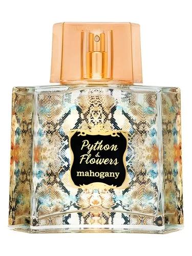 Python & Flowers — Mahogany