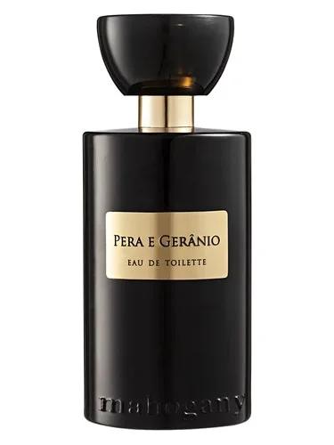 Pera e Gerânio — Mahogany