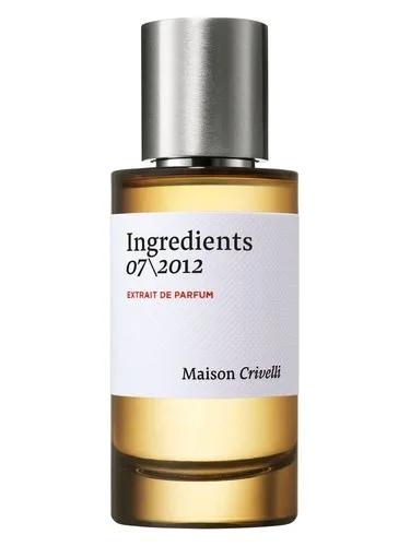 Ingredients 07-2012 — Maison Crivelli