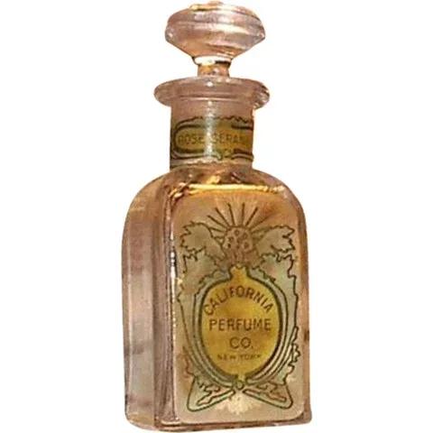 Rose Geranium — California Perfume Company