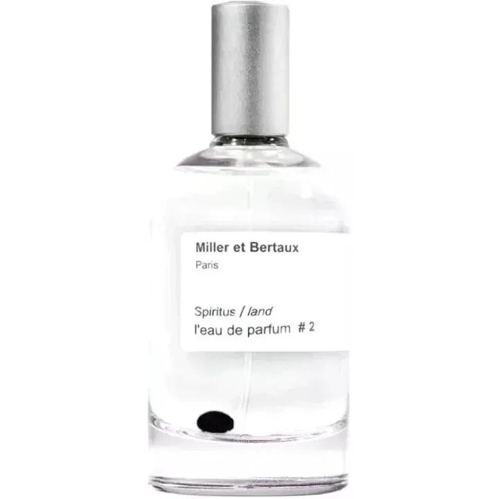 l'eau de parfum #2 Spiritus — Miller Et Bertaux