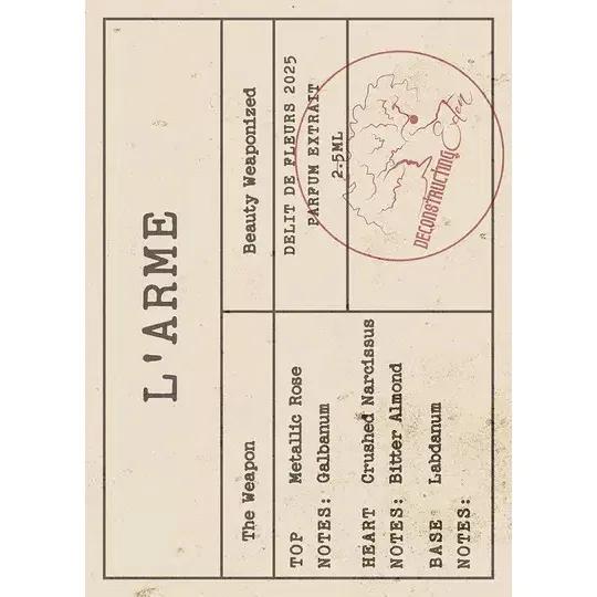 L'Arme — Deconstructing Eden