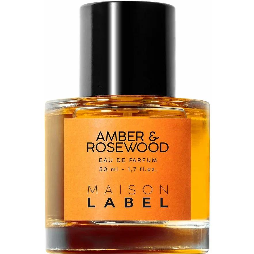 Amber & Rosewood — Label
