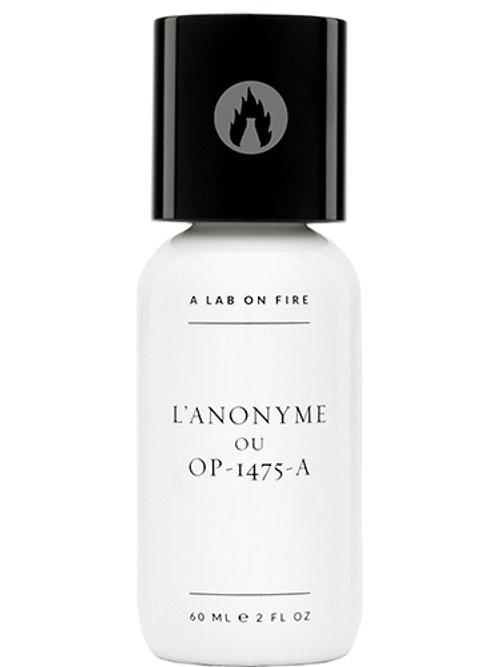 L'Anonyme Ou Op-1475-A — A Lab On Fire