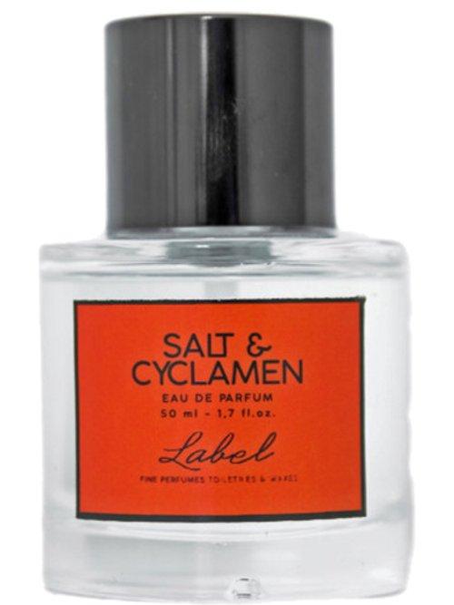 Salt & Cyclamen — Label