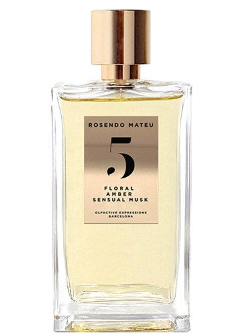 5 Floral Amber Sensual Musk — Rosendo Mateu