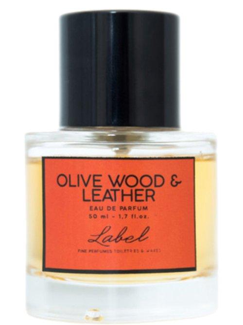 Olive Wood & Leather — Label
