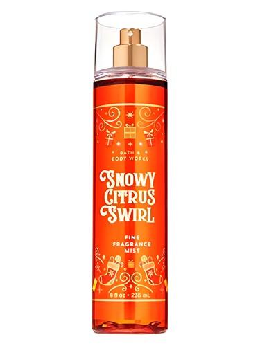 Snowy Citrus Swirl — Bath & Body Works